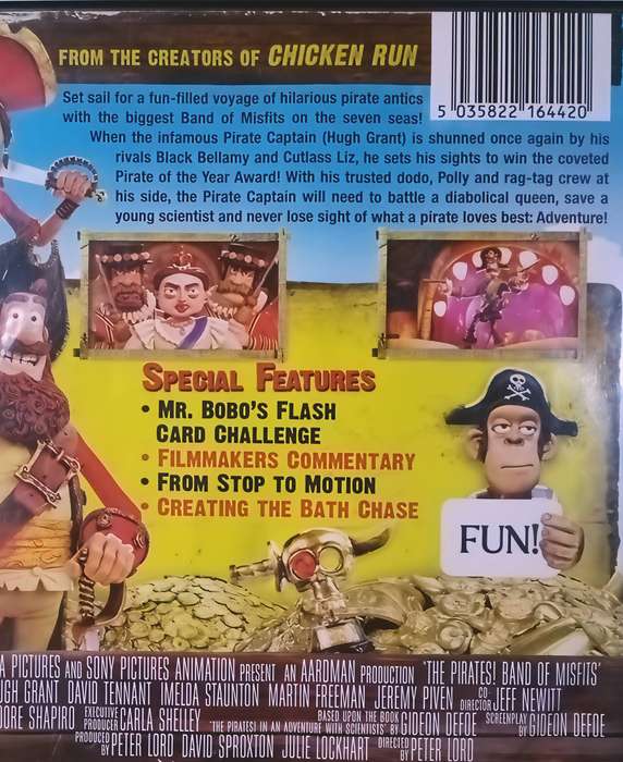 THE PIRATES! Band of Misfits DVD