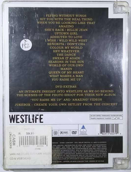 WESTLIFE Live at Wembley DVD