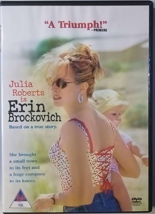 ERIN BROCKOVICH Julia Roberts DVD