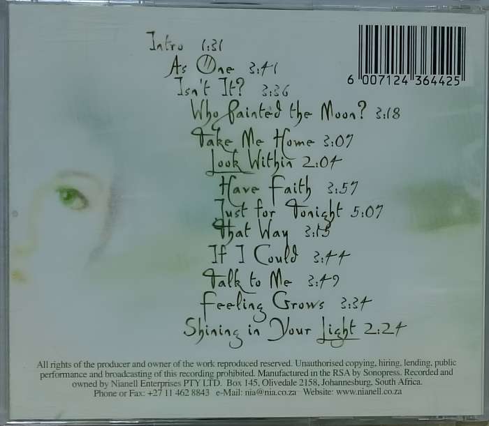Nianell Who Painted the Moon? CD