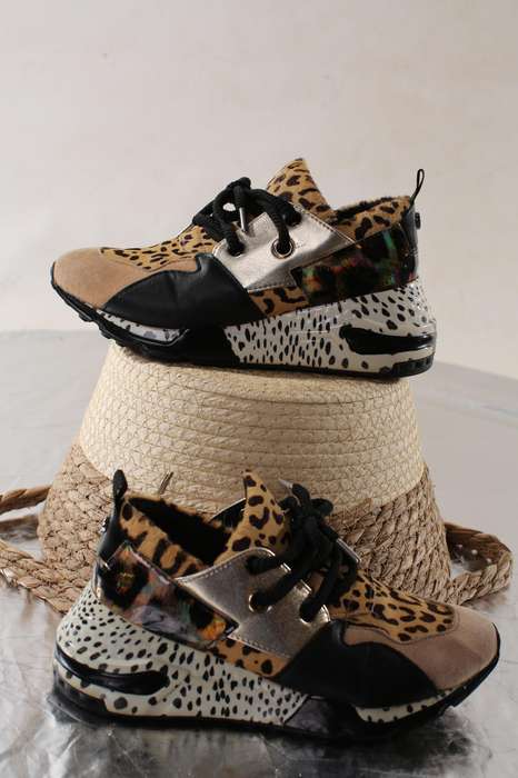 Steve Madden Leopard Sneakers | UK 4.5