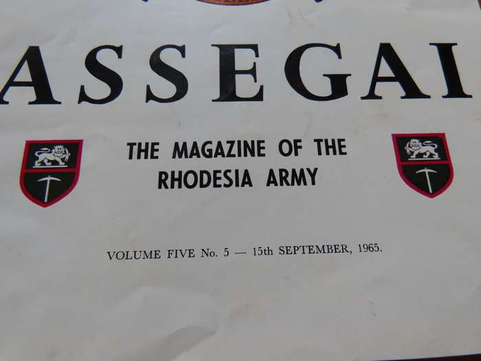 Rhodesia  - Assegai - Volume 5 Number 5 - 15th September 1965