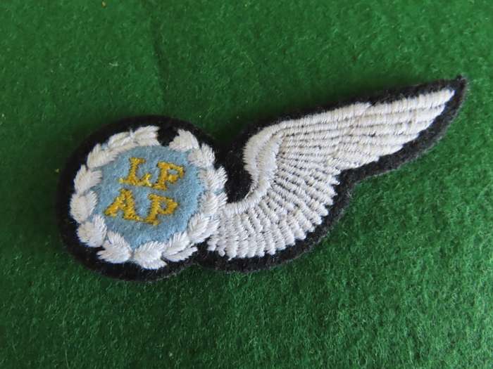 South Africa S.A. Air Force Air Photographer Cloth Wing