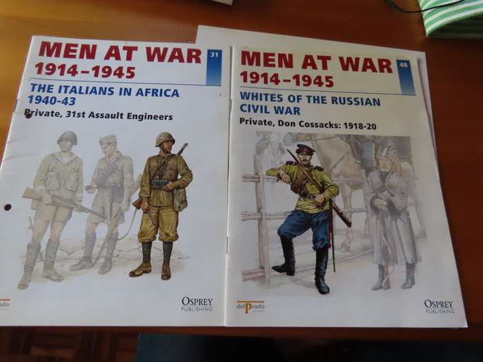 Men at War - 1914 - 1945 - 2 Osprey Books