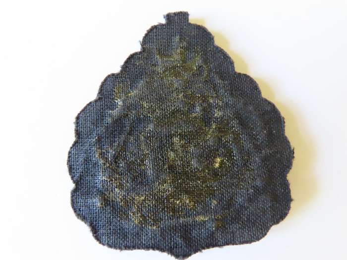 Great Britain -Argyll and Sutherland Blazer Badge - Silver Bullion Wire - Small Size