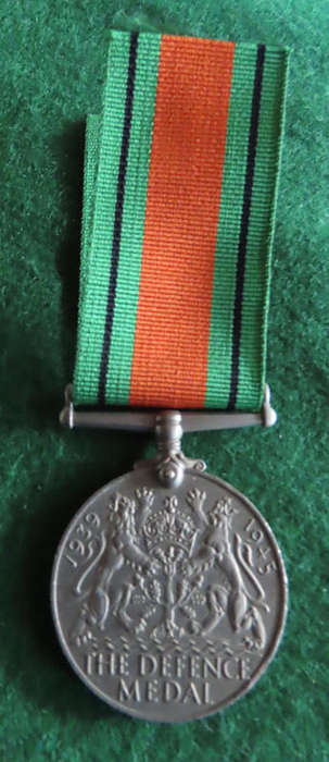 Commonwealth Countries - WWII - The Defence Medal - Unnamed