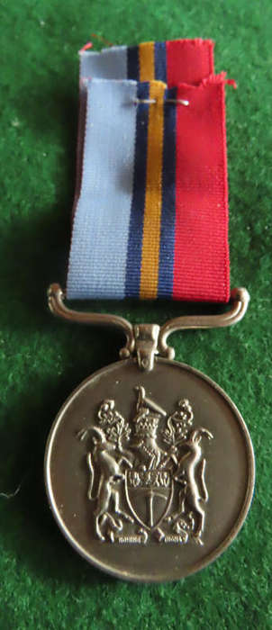 Rhodesia - General Service Medal - PR84820 Gnr. J.B. Smith