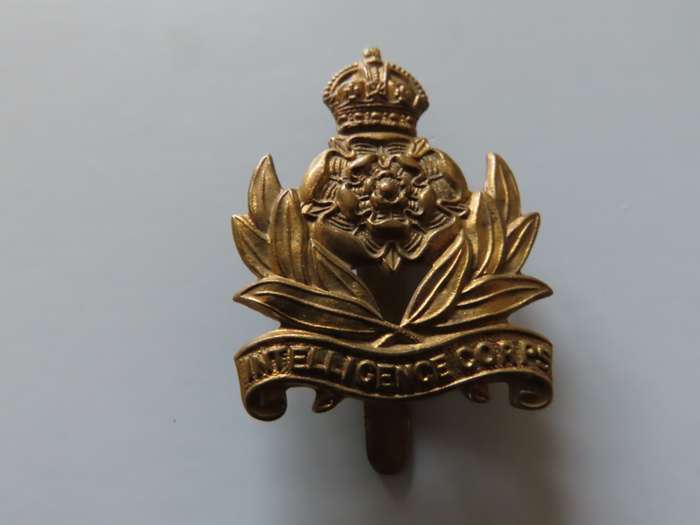 Great Britain - The Intelligence Corps - Cap Badge