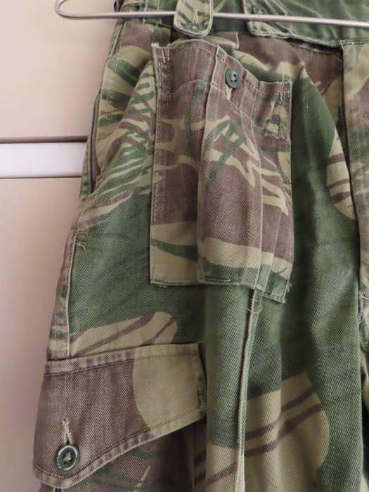 Rhodesia  - Bush War - Pair of Rhodesian Army Camouflage Pants - Waist 76 cms