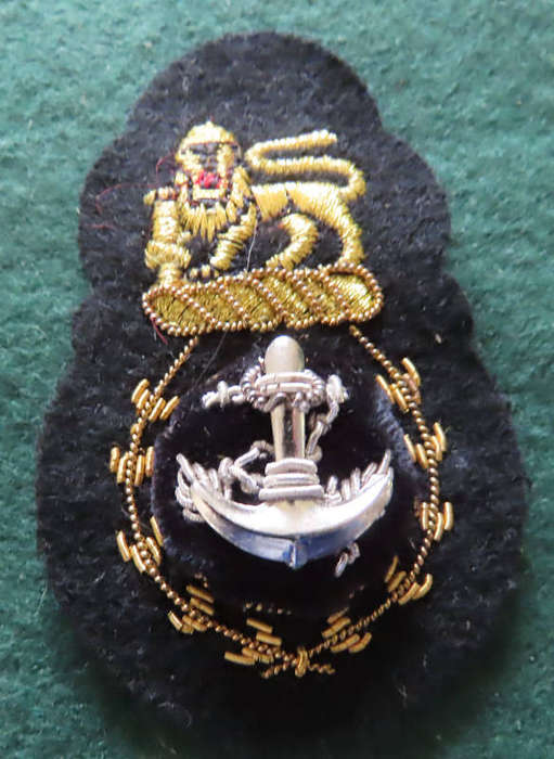 South Africa-South African Navy- Chief Petty Officer Cap Badge