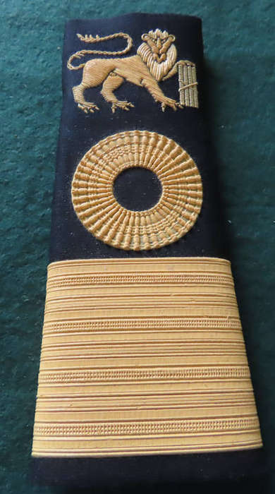 South Africa-South African Navy- Commodore Single Slip On Rank