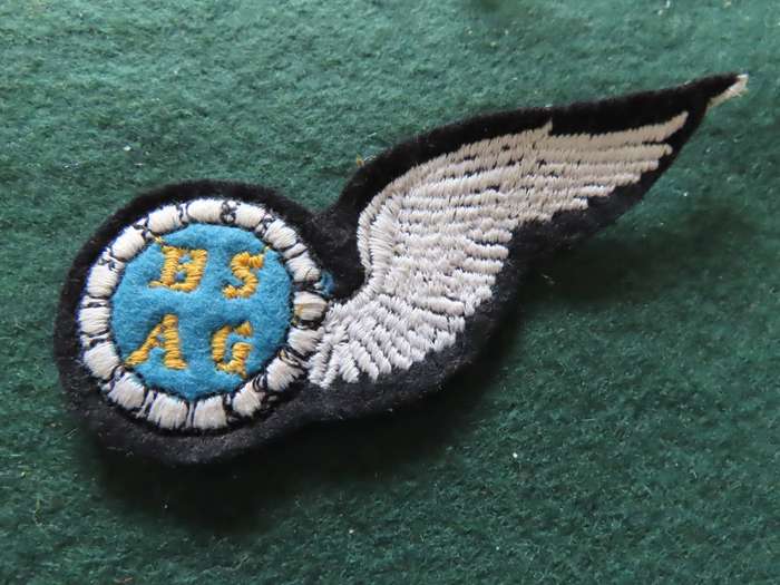 South Africa -S.A. Air Force - Border War - Air Gunner - Cloth Badge