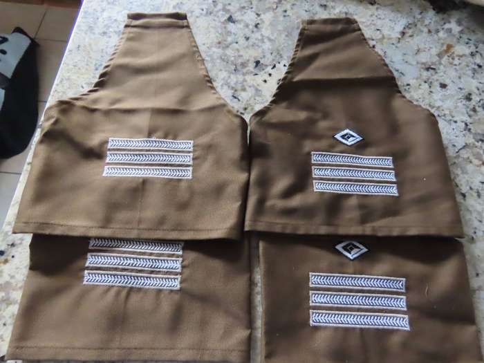 South West Africa - Border War - Rank Brassards and Sleeve Rank Lance Corporal to Colour Sergeant