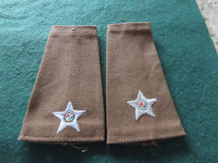 South Africa - Border War - 2nd Lieutenant Rank Pair Slip On