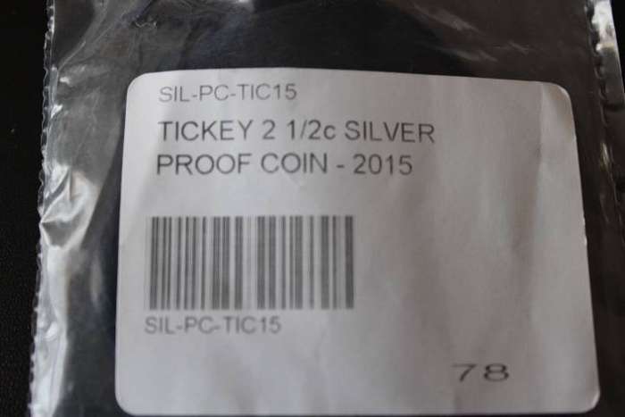 2015 Steam Locomotive class 19D, Silver Tickey (Still sealed)