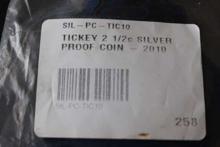 2010 Mail Steamship, Silver Tickey (Still sealed)