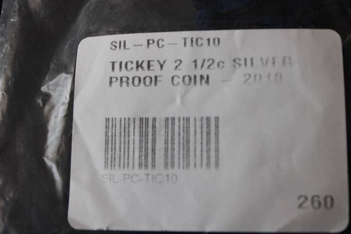 2010 Mail Steamship, Silver Tickey (Still sealed)