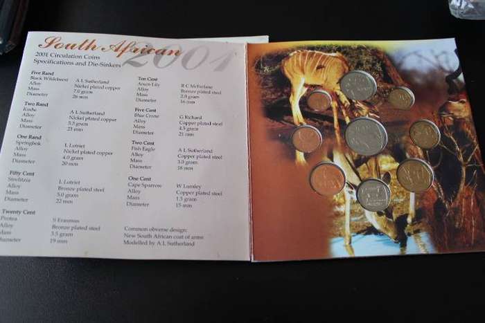2001 Uncirculated Set