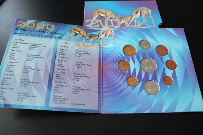 2000 Uncirculated Set, New COA