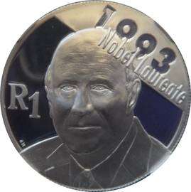 2007 De Klerk Uncirculated Silver R1 (Still sealed)