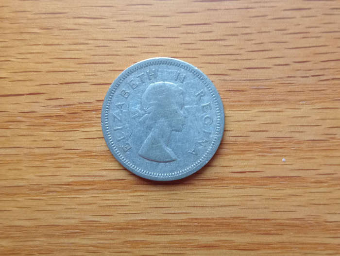 1955 South Africa 1 shilling