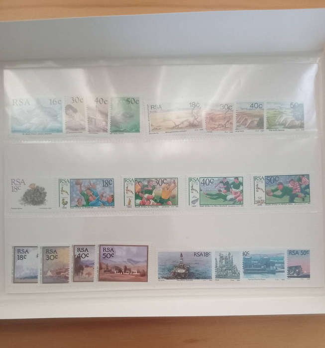 Mounted set RSA 1989 - complete 1989 mint set