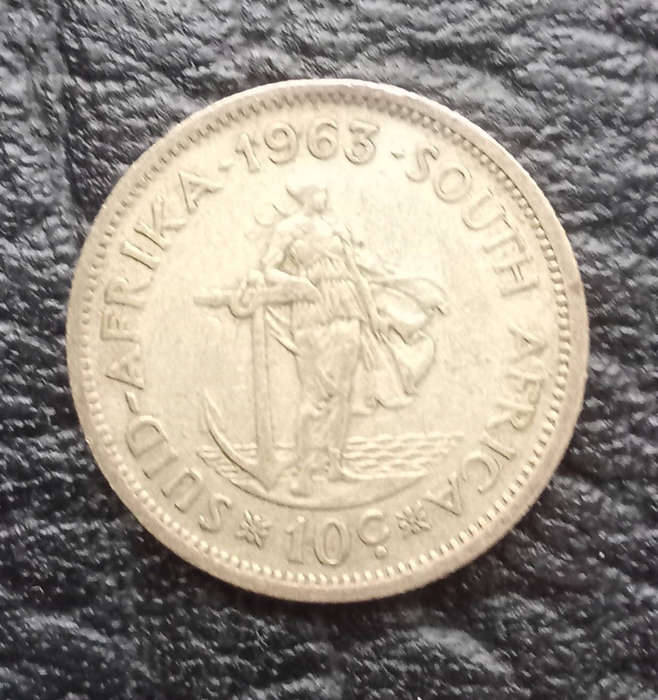 1963 South Africa 10c