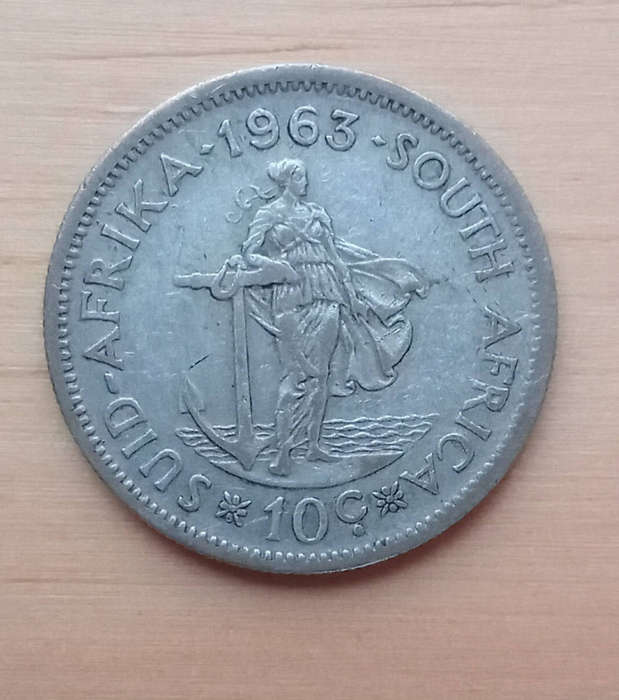 1963 South Africa 10c