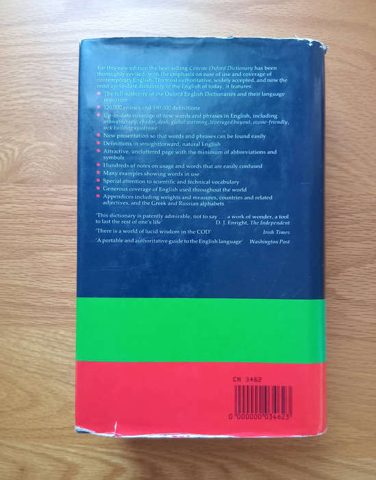 Concise Oxford Dictionary