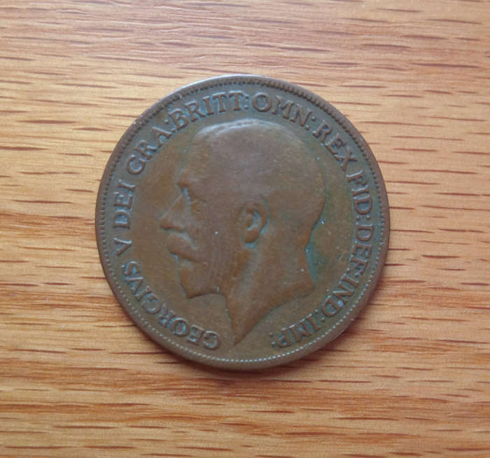 1920 Great Britain 1 penny