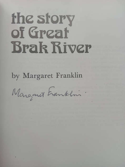 Africana- The story of Great Brak River by Margaret Franklin.