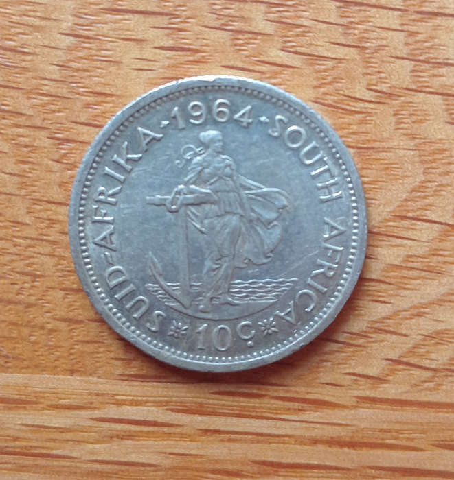 1964 South Africa 10c