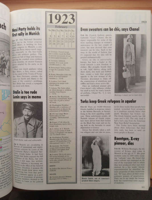 Chronicle of the 20th Century