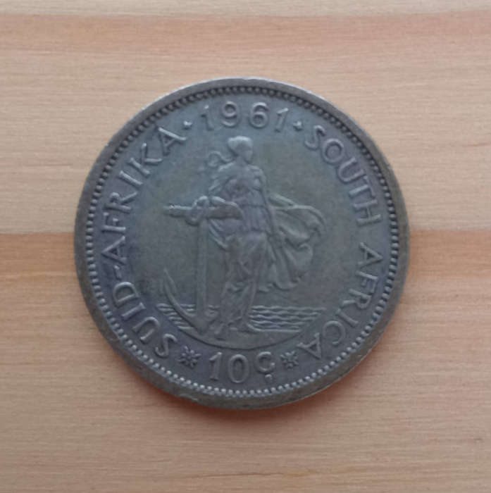 1961 South Africa 10c
