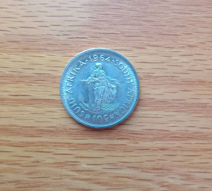 1964 South Africa 10c