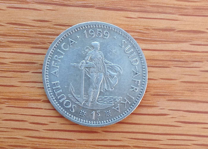 1959 South Africa 1 shilling