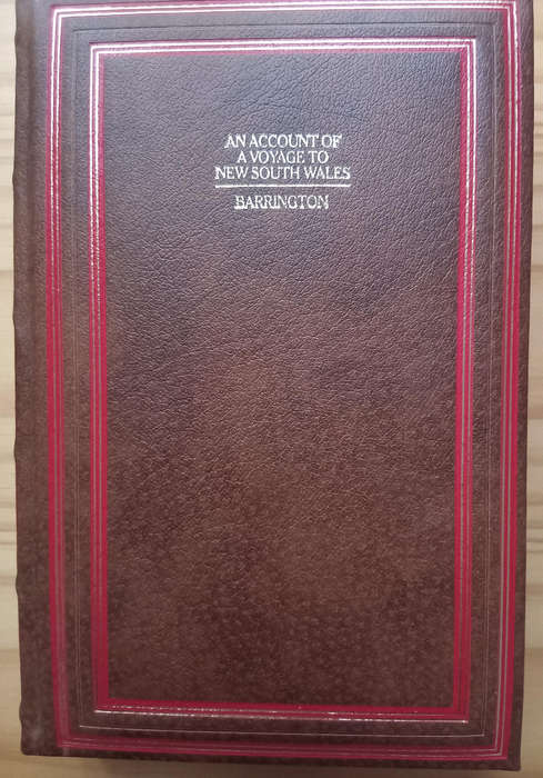 An account of a voyage to New South Wales-Barrington