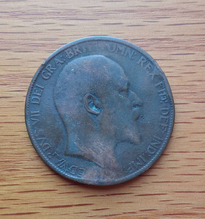 1905 British penny