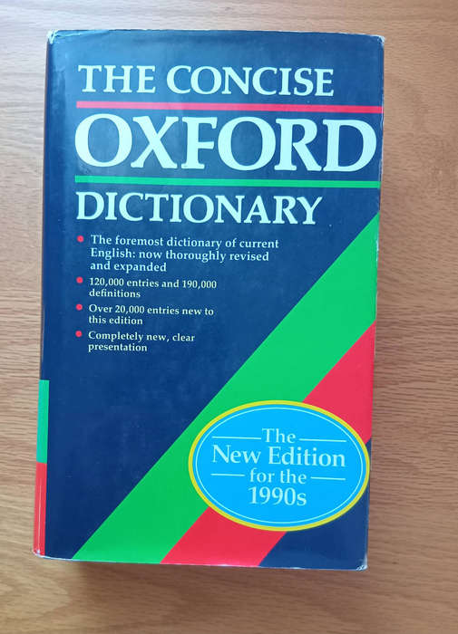 Concise Oxford Dictionary