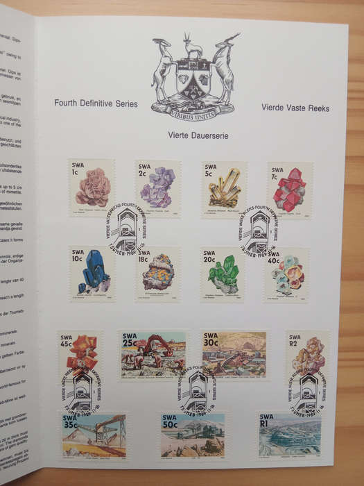 South West Africa- fourth definitive series