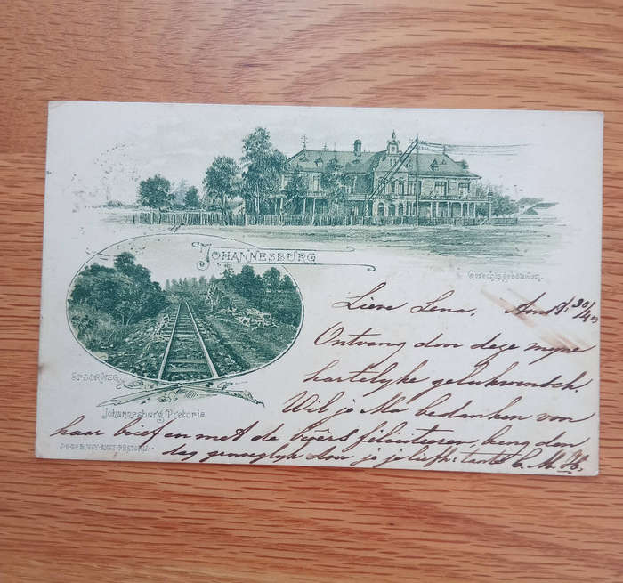 Africana- Briefkaart 1903