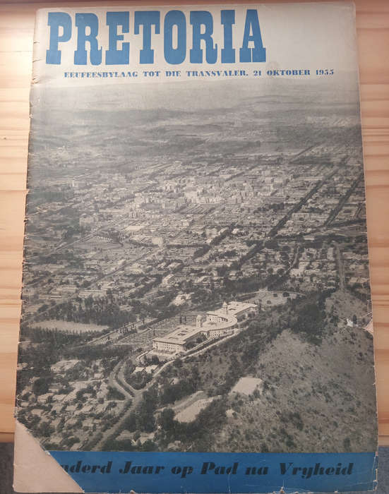 Africana- Pretoria Eeufeesbylaag tot die Transvaler, 21 Oktober 1955.