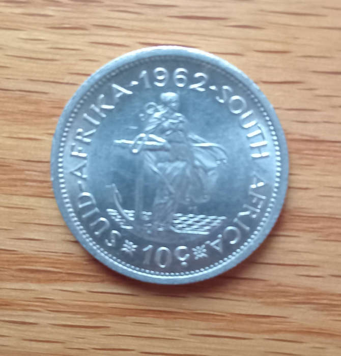 1962 South Africa 10c