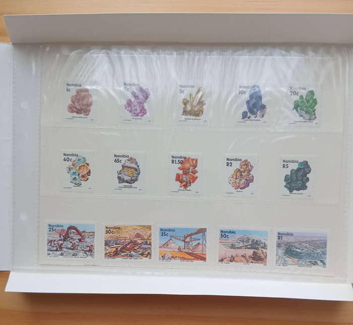 Namibia Mounted set, 1991
