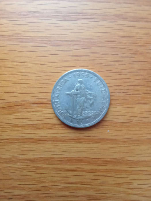 1955 South Africa 1 shilling