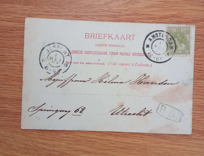 Africana- Briefkaart 1903