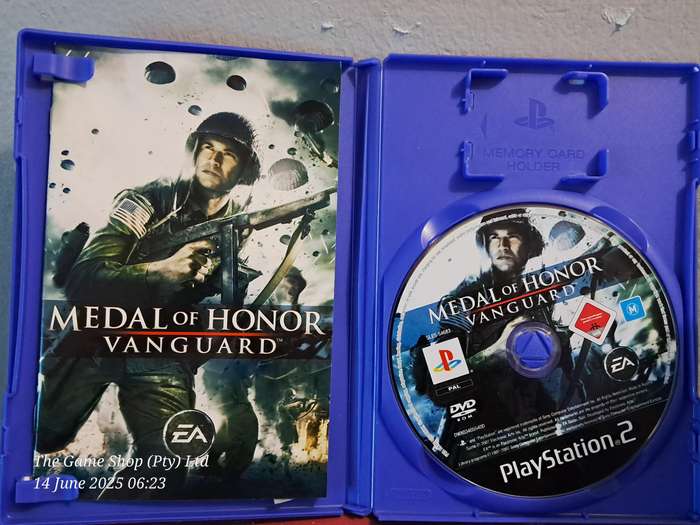 PS2 Medal of honor : Vanguard - CIB