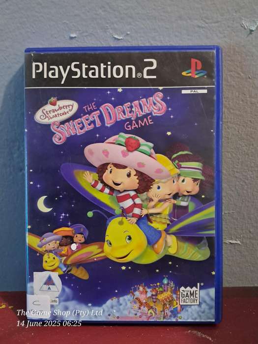 PS2 Strawberry Shortcake The Sweet Dreams Game - No Manual