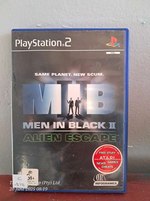 PS2 Men in Black II : Alien Escape - No Manual