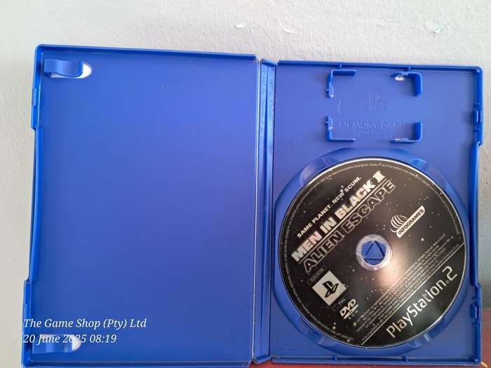 PS2 Men in Black II : Alien Escape - No Manual